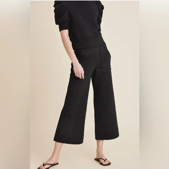 Sold Out NYC Women’s Black The Culotte Sweatpant Size M - Picture 4 of 7